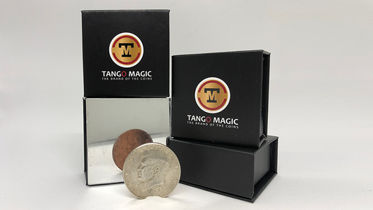 Copper and Silver Half Dollar 1964 (D0140) by Tango - Tricks - Wizard Magic Shop
