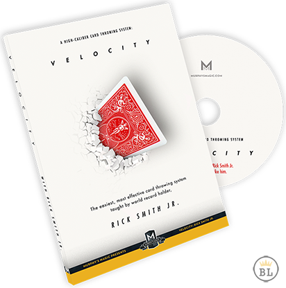Velocity : High-Caliber Card Throwing System by Rick Smith Jr. - DVD - Wizard Magic Shop