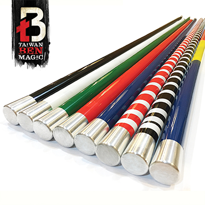 Vanishing Metal Cane (Black) by Handsome Criss and Taiwan Ben Magic - Trick alternate view - Wizard Magic Shop