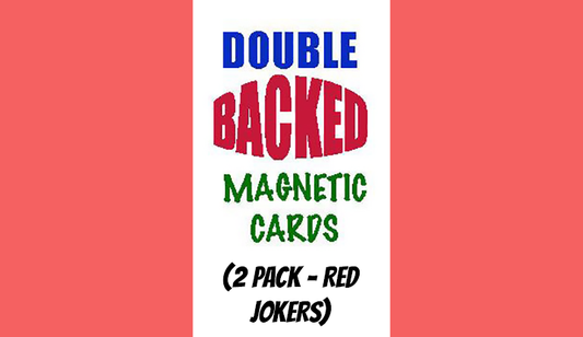 Magnetic Cards (2 pack/Red Jokers) by Chazpro Magic. - Trick - Wizard Magic Shop