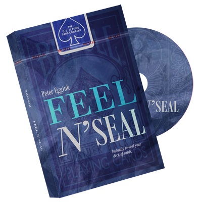 Feel N' Seal Red (DVD and Gimmick) by Peter Eggink - DVD - Wizard Magic Shop
