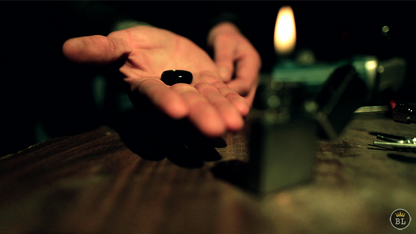 Ash and Ember Gold Beveled Size 10 (2 Rings) by Zach Heath - Trick