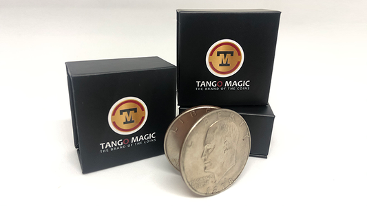 Expanded shell One Dollar Eisenhower Magnetic (D0156) by Tango - Trick - Wizard Magic Shop