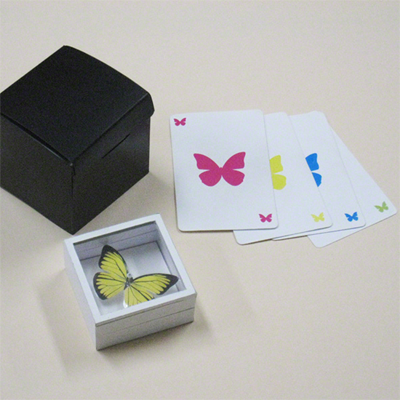 Magic Butterfly T-262 (2015) by Tenyo Magic Co. - Trick alternate view - Wizard Magic Shop