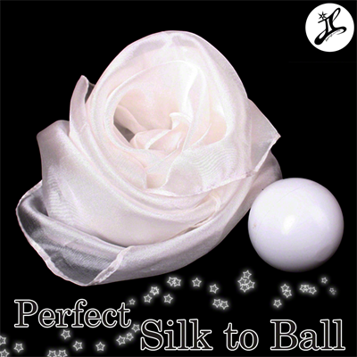 Perfect Silk to Ball blanc (Automatique) par JL Magic - Trick 