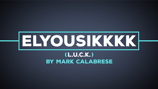 Elyousikkkk (L.U.C.K.) by Mark Calabrese video DOWNLOAD