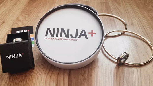 Ninja+ Deluxe SILVER (Gimmicks & Online Instruction) by Matthew Garrett - Trick alternate view - Wizard Magic Shop