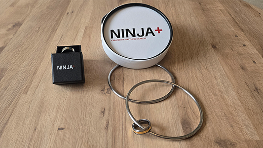 Ninja+ Deluxe SILVER (Gimmicks & Online Instruction) by Matthew Garrett - Trick - Wizard Magic Shop