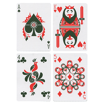 Russian Folk Art Deck by Natalia Silva