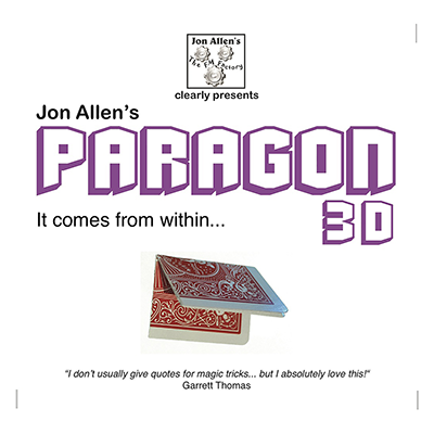 Paragon 3D (DVD and Gimmick) by Jon Allen - Trick - Wizard Magic Shop