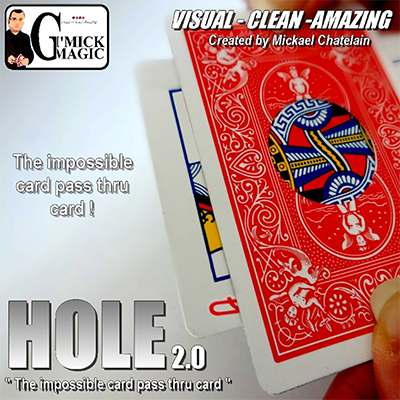HOLE 2.0 (RED) by Mickael Chatelain - Trick - Wizard Magic Shop