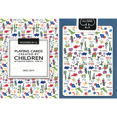 Playing Cards Created by Children by US Playing Card - Wizard Magic Shop
