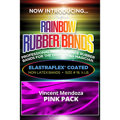 Joe Rindfleisch's Rainbow Rubber Bands (Vince Mendoza - Mr. Pink) by Joe Rindfleisch - Wizard Magic Shop