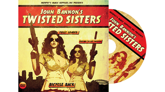 Twisted Sisters 2.0 (Gimmicks et instructions en ligne) Bicycle Back par John Bannon - Astuce 