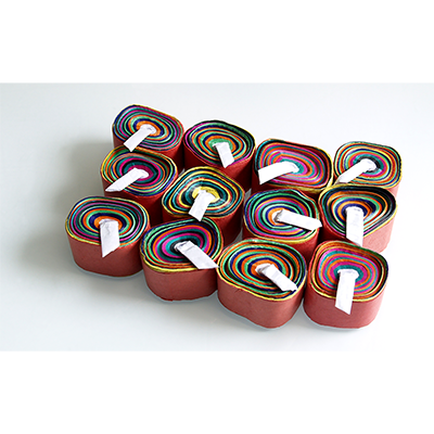 Mouth Coil 50ft (12/Rainbow) by Premuim Magic - Trick - Wizard Magic Shop