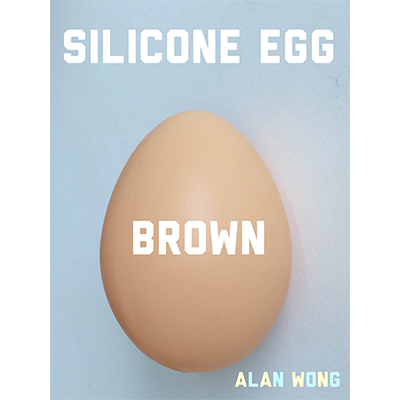 Silicone Egg (Brown) by Alan Wong - Trick - Wizard Magic Shop