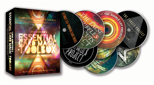 BIGBLINDMEDIA Presents Liam Montier's Essential Card Magic Toolbox (8 DVD set) - DVD - Wizard Magic Shop