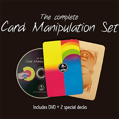 The Complete Card Manipulation Set (DVD plus 2 special decks) by Vernet - Trick - Wizard Magic Shop