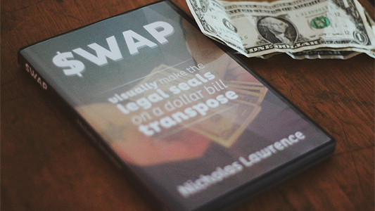 $wap (DVD and Gimmick) by Nicholas Lawerence - DVD - Wizard Magic Shop