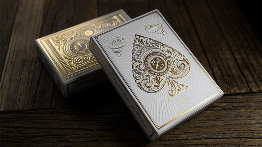 Artisan Playing Cards (White) by theory11 - Wizard Magic Shop