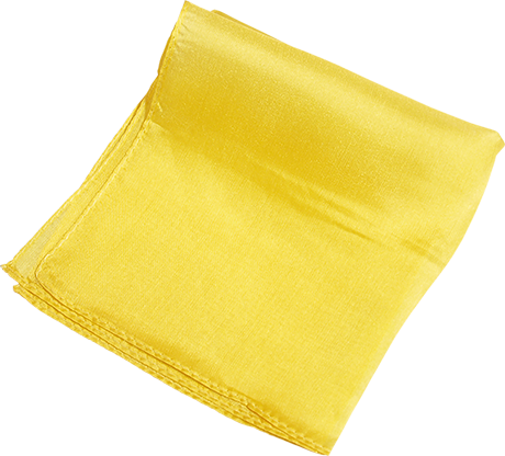 Silk 24 inch (Yellow) Magic by Gosh - Trick - Wizard Magic Shop