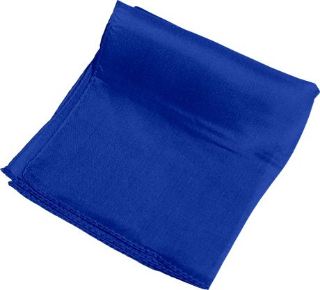 Silk 36 inch (Blue) Magic by Gosh - Trick - Wizard Magic Shop