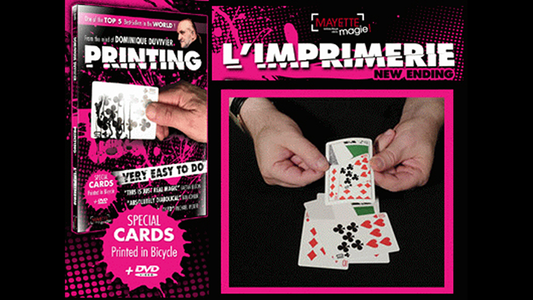 Printing 2.0 with New Ending (Gimmicks and Online Instructions) by Dominique Duvivier - Trick - Wizard Magic Shop