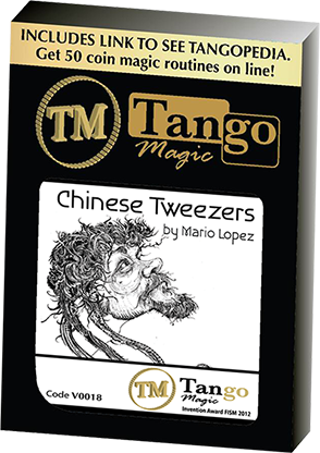Chinese Tweezers by Mario Lopez and Tango Magic (V0018) - Wizard Magic Shop