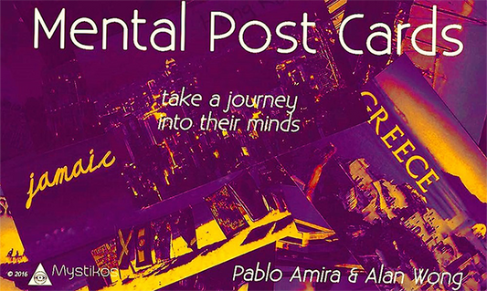 Mental Post Cards by Mystikos Magic & Alan Wong - Trick - Wizard Magic Shop