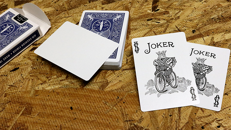 Bicycle Maiden Back (Bleu) par US Playing Card Co