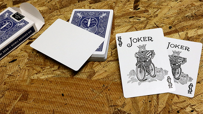 Bicycle Maiden Back (Bleu) par US Playing Card Co