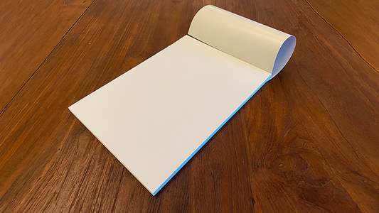 No Tear Pad (XL, 8.5 X 11, Tear/No Tear Alternating/ 50) by Alan Wong - Trick alternate view - Wizard Magic Shop
