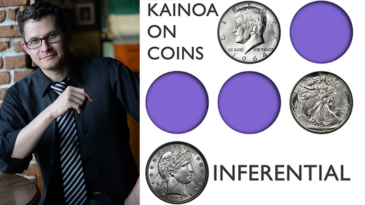 Kainoa on Coins: Inferential (DVD and Gimmicks) - DVD - Wizard Magic Shop