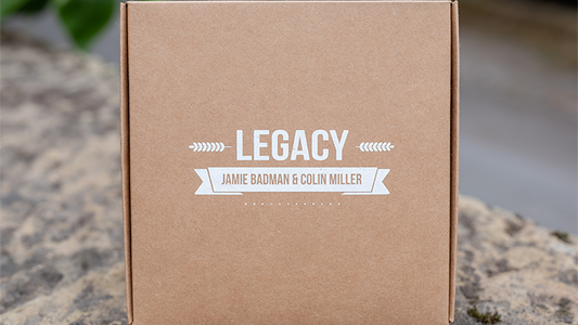 Legacy V2 (Gimmicks, Book and Online Instructions) by Jamie Badman and Colin Miller - Trick - Wizard Magic Shop