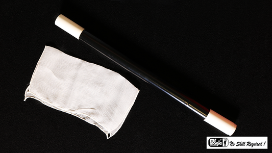 Flash Silk Vanishing Wand by Premium Magic - Trick - Wizard Magic Shop