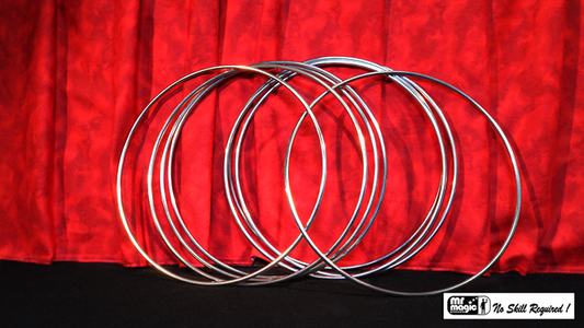 12 inch Linking Rings SS (8 Rings) by Mr. Magic - Trick - Wizard Magic Shop