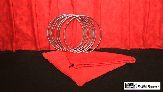 8" Linking Rings SS (7 Rings) by Mr. Magic - Trick - Wizard Magic Shop