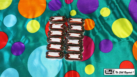 Mouth Coils 25 ft./12 ct. (Rainbow) by Premium Magic - Trick - Wizard Magic Shop