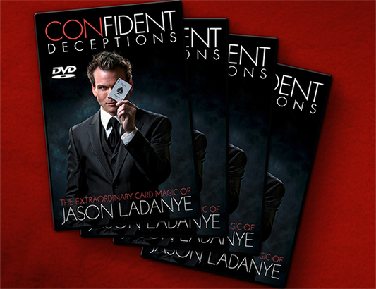 Confident Deceptions (4 DVD Set) by Jason Ladanye - DVD - Wizard Magic Shop