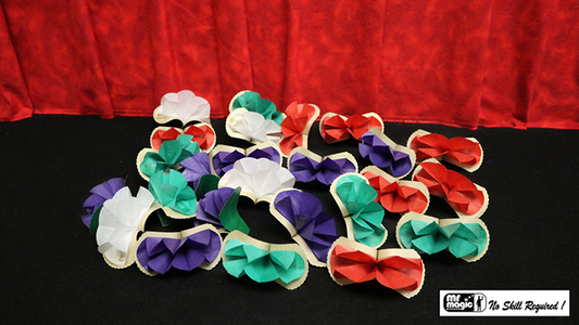 Flower from Finger Tips Paper (25) by Mr. Magic - Trick - Wizard Magic Shop