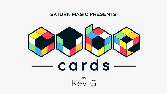 Saturn Magic Presents Cube Cards by Kev G - Trick - Wizard Magic Shop