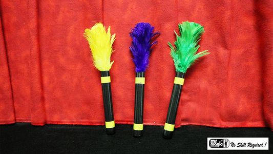 Ultra Visual Color Changing Feather (Small) by Mr. Magic - Trick - Wizard Magic Shop