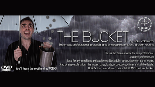 The Bucket by Iñaki Zabaletta, Greco and Vernet - DVD - Wizard Magic Shop