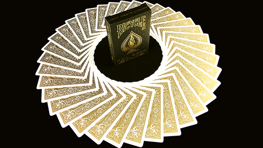 Bicycle MetalLuxe Gold Playing Cards Limited Edition by JOKARTE - Wizard Magic Shop