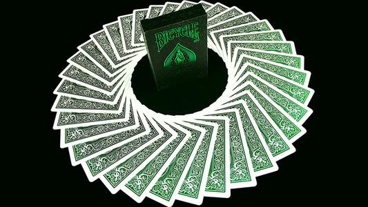 Bicycle MetalLuxe Emerald Playing Cards Limited Edition by JOKARTE - Wizard Magic Shop
