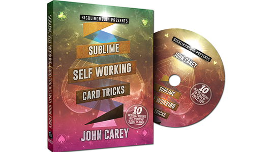 BIGBLINDMEDIA presenta sublimes trucos con cartas que funcionan por sí solos de John Carey - DVD 