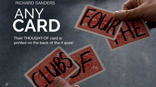 Any Card by Richard Sanders - Wizard Magic Shop