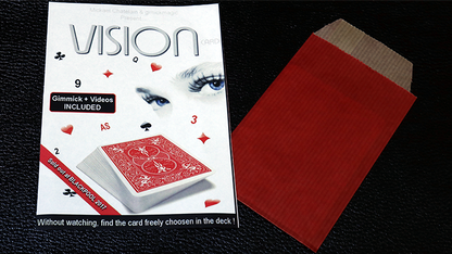 VISION (Rojo) de Mickael Chatelain - Truco 