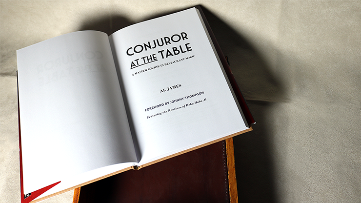 Conjuror at the Table par Al James - Livre