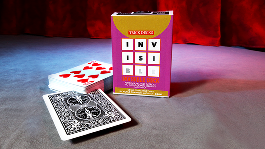 Invisible Deck Bicycle (Black) - Wizard Magic Shop